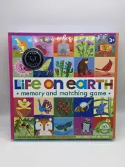 eeBoo: Life on Earth, Memory & Matching Game - Learning Game - Brand New