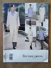 VOGUE PATTERN - 2382 LADIES DUSTER COAT DRESS TOP SKIRT PANTS 20-24 PLUS UNCUT