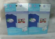 June Tailor 4" X 6" Dark and Light T-Shirt Variety 10 Pack X 2 ~ NEW