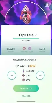 Tapu Lele LeveI 50 XL unlock 3 moveset Master PVP - Trade