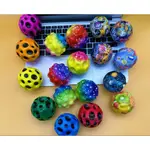 METEOR BALL TOYS BOUNCE VIRAL 彈跳功率 2-3 層尺寸 7CM 減壓器家庭遊戲多