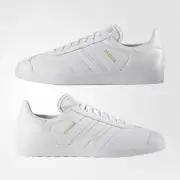 Size US 12- adidas Gazelle White Gold - BB5498 New With Box