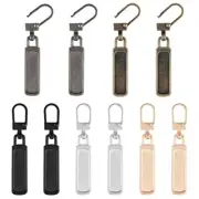 10Pcs Replacement Zipper Pull Detachable Zipper Pull Tabs Zipper multicolor
