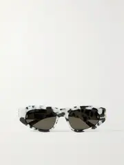 [Balenciaga] Balenciaga - Dynasty Bb Cat-eye Tortoiseshell Acetate And Gold-tone Sunglasses - Black - One size One size Black
