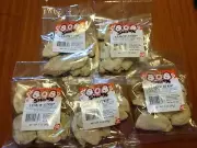(5) FIVE PACKAGES OF 808 SNAXX LEMON STRIPS 3 OZ EACH (READ BELOW)