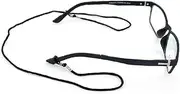 [GAROZATION] Black Nylon Eyeglasses Cord Skid Neck String for Suitable for Sunglasses and for Outdoor Sports