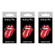 3x Music The Rolling Stones Music Group Tongue Fabric Iron-On Decorative Patch