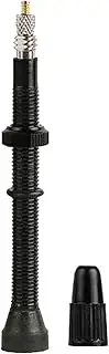 Alloy Valve Stems -Valve Core Remover Tool | 40-120mm Valve Stem Kit | Tubeless Valve Stem | Anti-Leakage Super Light Sturdy Bicycles Tubeless Rim Valves Prevents Air Leakage