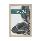 16x24 Natural Woodgrain Picture Frame Gallery Wall Display MDF Construction