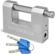 Secure Outdoor Storage Lock - Heavy Duty Padlock for Shipping Containers & Gates