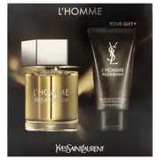 LHomme by Yves Saint Laurent for Men - 2 Pc Gift Set 3.3oz EDT Spray, 1.6oz Shower Gel