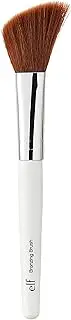 e.l.f. Angled Bronzing Brush, Three-In-One Face Makeup Brush For Blush, Bronzer & Other Multi-Purpose Powders, Vegan & Cruelty-Free