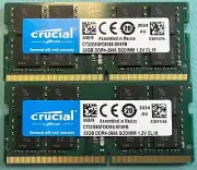 Dell Part SNPNNRD4C/32G AA538491 2x32GB DDR4-2666 SODIMM Module for Laptop