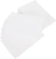 100Pcs White Cardstock, Thick Cardstock, Smooth Card Paper, Printer Paper for Book Cover, Stationary Printing, Invitations, Cards, Menus, Images, Envelope(lace)