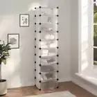 Plastic Shoe Cabinet Storage Rack Shelf Shoes Organiser Cupboard Transparent