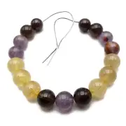 Pre-Strung Beaded Bracelet With Extra Elastic Cord Beads Size 8mm 10mm