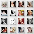 Marilyn Monroe Cushion Cover Decorative Polyester Sofa Throw Pillow Cover Retro