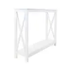 Hailey Hallway Console Hall Display Table 100cm - White