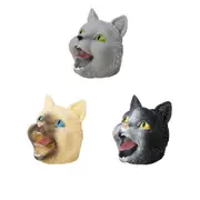 Schylling Stretchy Cat Hand Puppet (1pc Random Style)