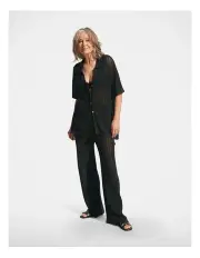 [Decjuba] Coco Crochet Pant in Black