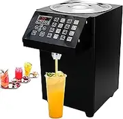 Automatic Fructose Dispenser for Commercial -360W Stainless Steel Syrup Dispenser for Bubble Tea Equipment - 16 Groups Fructose Quantitative Machine - 8L Stainless Steel for Bubble Tea Shop