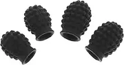 ERINGOGO 4pcs Silicone Drumstick Covers Mute Protectors for Silent Practice for Beginners Professionals Prevent Scratches Extend Drumstick Life