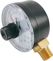 Pool Filter Gauge – Waterproof dials, Precision Indicator | High-Accuracy Pool Pressure Gauge, 0-60 Psi Reader with Easy Installation During Spa Water Management, Aquarium System Testing, Sand Filter