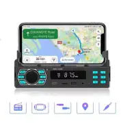 Single 1Din Car Stereo Bluetooth Radio MP3 Player USB RDS AUX w/Bracket Durable (for: Audi)