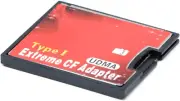 CF Adapter Reader for Micro SD to CF Compact Flash Memory Card Type 1