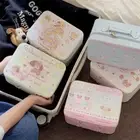 PU Cosmetic Sorting Box Cartoon Pattern Cosmetic Bag Travel Supplies