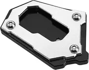 Compatible with R1250GS R1200GS R1250 GS Adventure R1200 GS GSA Gs1250 HP Motorcycle Kickstand Side Stand Extension Pad R 1250 1200 GS(SliveBlack)