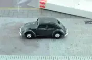 Busch Volkswagen Beetle Brezelfenster Dark Grey HO Scale 1:87 (HO6822)