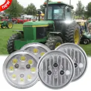 4pc LED Sealed Hi/Lo Beam Work Light AR48723 For John Deere Tractor 4240 4230