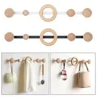 Coat Rack Wall Mounted Modern Storage Organizer for Mudroom Closet Farmhouse
