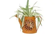 Willow & Silk Radiant Bloom Watering Can & Candle Holder: The Decorative Duo