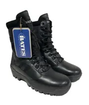 BATES Uniform Footwear 02102 ENFORCER SERIES 8" Black Boot Mens 7.5W