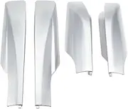 NEGRO 4Pcs Roof Rack Covers,Fit For Toyota, RAV4 XA30 2006-2012 Set End Roof Rack Shell Protective Covers Car Accesories Roof Rack Shield(4Pcs-Silver)