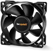 BeQuiet! BL037 80MM Pure Wings 2 PWM, Rifle Bearing Fan, 19.2dB, Supports Water Cooling and Air Cooling, Silence Optimised Fan Blades, Variable Speed Function, Black