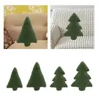 Christmas Tree Pillow Xmas Tree Soft Cushion Green Decorative Throw Pillow for