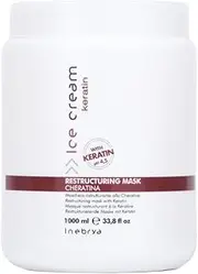 Inebrya Ice Cream Keratin Restructuring Hair Mask 1000 ml