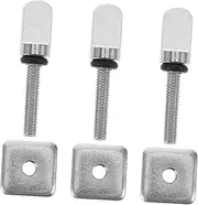 Abaodam 3pcs Quick Release Paddle Board Tail Screw for Surfboards Durable Replacement for Enhanced Stability and Versatile Water Sports Use