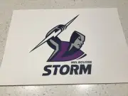 MELBOURNE STORM TEAM POSTER, NRL RUGBY,PANTHERS DOGS EELS RABBITOHS COWBOYS TIGE