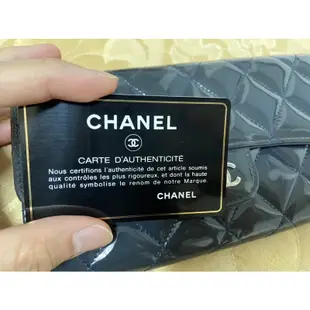 全新/Chanel/香奈兒/保證正品/經典款皮夾/長夾/正品全新/墨綠色(免運)