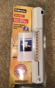 New Fellowes ShredStik Home/Office Paper Shredder Powershred-fits Waste Cans
