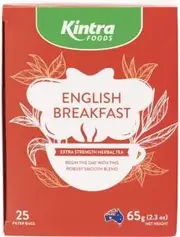 Kintra Foods English Breakfast 25Teabags