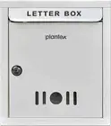 High Grade Big Size Letter Box for Home Mail Box For Wall with Key Lock Ivory