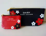 Set of 2 DAISY MARC JACOBS Cosmetics Bag / Coin Bag, Brand NEW! 100% Genuine!!