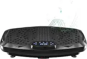 Vibration Plate Exercise Machine Whole Body Workout Vibration Fitness Platform for Home Fitness & Weight Loss + BT + Remote, 99 Levels
