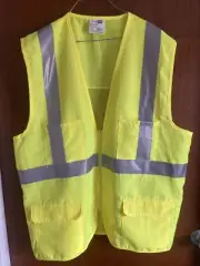 CornerStone XL HiVis Reflective Neon Yellow Safety Vest High Visibility