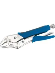 Draper Tools Soft Grip Curved Jaw Self Grip Pliers 230mm (89124)